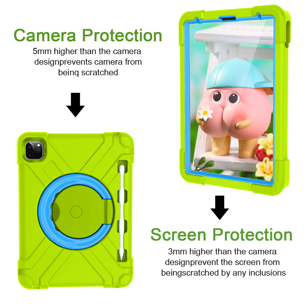 360 °   Funda con soporte gira - Heavy Duty 360 Full Body Protective Case reseña y precio